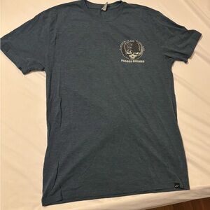 Techstyles Men's Blue Graphic T-Shirt - Size XL